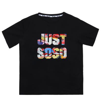 China UMYOGO breathable JUST SO SO couple graffiti style summer T-shirt casual fashion beach tops for men and women S-2XL plus size for sale