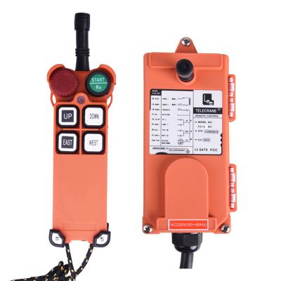 China F21-E2M-4D 4 Dual Speed ​​Push Button Wireless Remote Control Radio Remote Control for Chain Hoist for sale