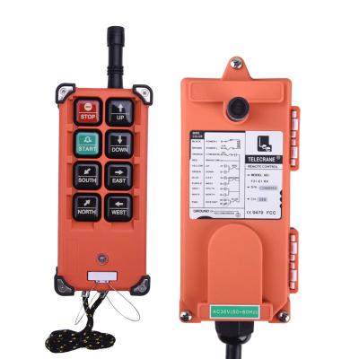 China F21-E1B Wireless Remote Control Industrial Remote Control Single Speed ​​6 Button For Overhead Crane for sale