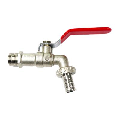 China Chinese manufacture professional valve copper custom design water brass faucet faucet 3/4inch bibcock for sale