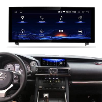 China Big screen Android 10 car media player GPS for Lexus RC RCF Sport 2013-2018 with BT GPS SWC 4+6G 1920x720 IPS wireless carplay scree for sale