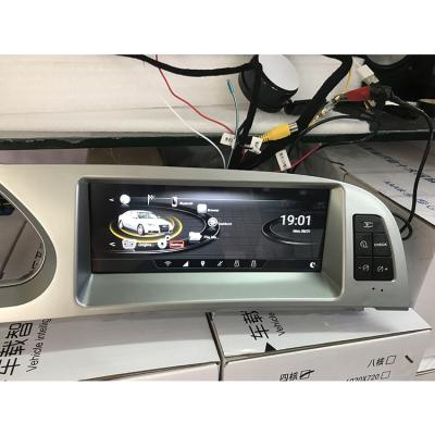 China Newest Android 10 GPS radio car stereo player for Audi A6 2005 -2012 with 8.8inch IPS touch screen built in fiber carplay box for sale