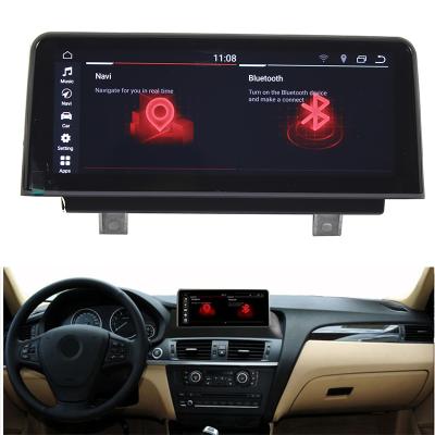 China 12.3inch Carplay GPS Navigation Touch Screen Audio Multimedia Android Radio DVD Player For BMW X3 F25 X4 F26 2011-2017 8 Core 4G for sale