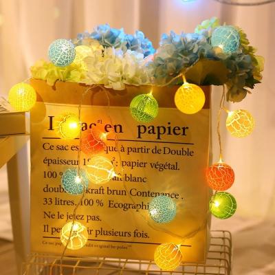 China Romantic Slit Ball String Light Christmas Wedding Party Decoration Light for sale