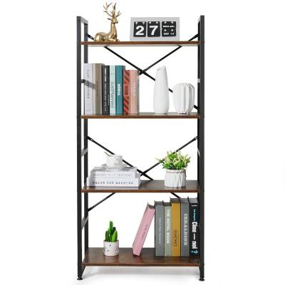 China Suitable price guaranteed quality foldable sell well new type wooden book shelves for sale for sale