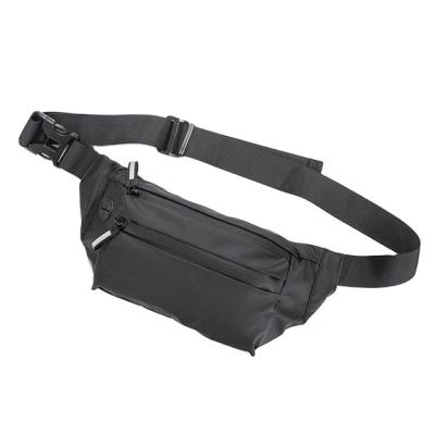 China Waterproof And Comfortable Water Proof Mens Fabric Sports Chest Bag Fanny Pack Can Hold A Mobile Phone for sale