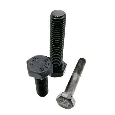 China High Tensile Steel Furniture Fastener Din933 / 931 Hex Head Bolt OEM / ODM for sale