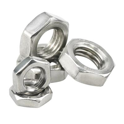 China Hot Selling Heavy Industry M24 DIN934 304 Stainless Steel Hex Nut for sale