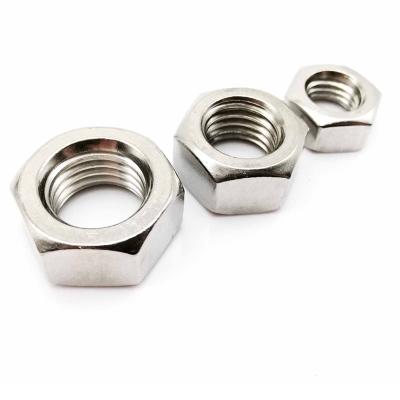 China Heavy Industry Service OBM Stainless Steel Hex Nut Use In Oil And Gas for sale