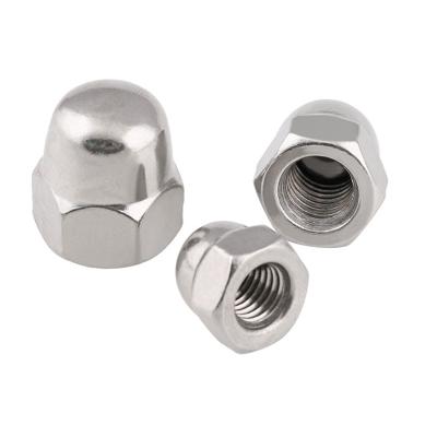 China Heavy Industry Service OEM Carbon Steel Cap Nut Use In Automotive Industry for sale