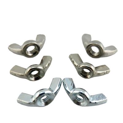 China Heavy Industry Supplier Make Polishing Pop Stainless Steel Wing Nuts Manufacturer Production Standard Stainless Steel Wing Nuts for sale