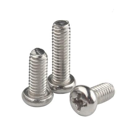 China ISO7045 DIN 7985 M2 M2.5 M3 M4 M5 Set Screw Cross Recessed Pan Head Machine Screw for sale