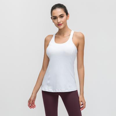 China Factory Price Breathable Wholesale Sportswear Loose Tank Tops For Women for sale