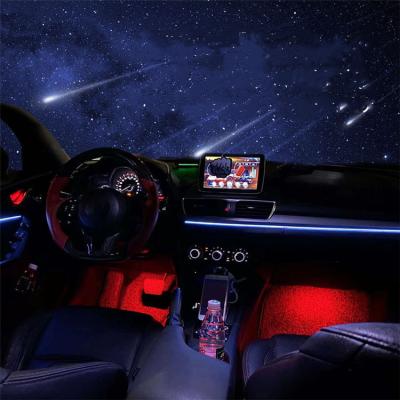 China Car Decorative Light Most Popular Color Car Console 64 Consumer Center Interior Lighting Led Ambient Kit For Mercedes AMG for sale