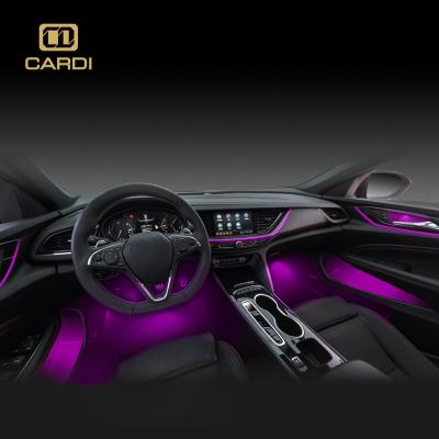 China Hot Sale Car Decorative Light Factory K2 Led Strip RGB Kit Car Interior Decoration Ambient Light Lights For 95% Car Model for sale