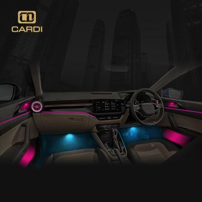 China 2022 New Universal Car Interior Decorative Light Wireless Ambient Light Car Decorative Light For All Models for sale