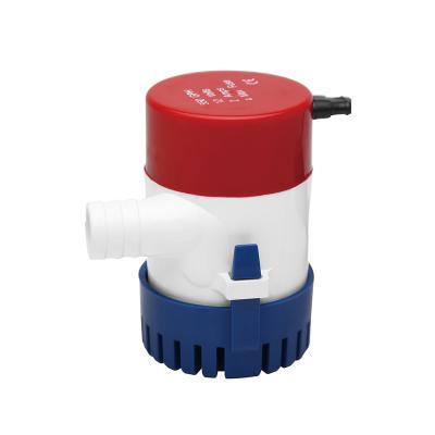 China DC 12v 24v Mini Boat High Efficiency 1100gph Marine Seawater Bilge Submersible Pump for sale