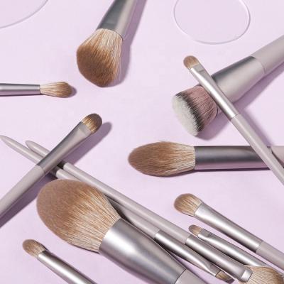 China Angular Blush Kabuki Cosmetic Makeup Brush Private Label Foundation High Quality Brushes for sale