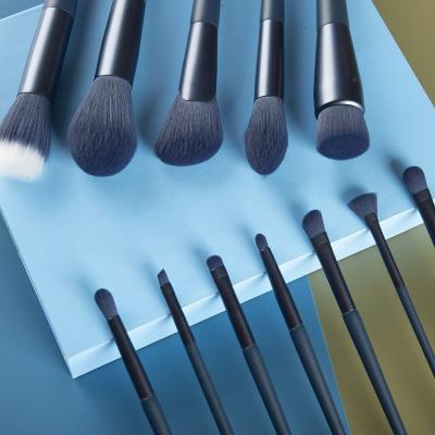 China Angular Blush Style Foundation Brush Flat Brushes Prep Natural Kabuki Hair Nudity Makeup Brush Set No Mark Brush for sale