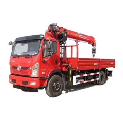 China TRUCK CRANE Dongfeng 4x2 Truck Boom Crane 8 Ton Truck Mounted Crane Arm Hydraulic Crane For Trucks for sale