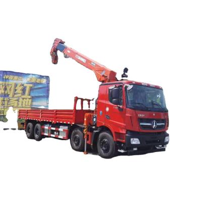 China TRUCK CRANE 8X4 beiben truck mounted crane 15 ton crane for engineering and construction truck cranes for sale for sale