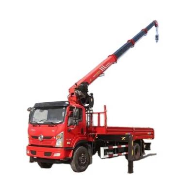 China TRUCK CRANE 10 Ton Telescopic Boom Mobile Truck Crane 6*4 Truck Mounted Crane Hydraulic for sale