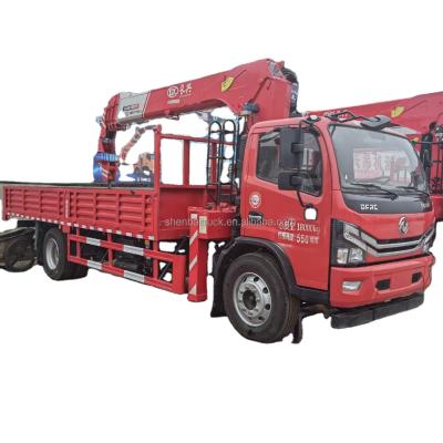 China CRANE Dongfeng Dolica Mini TRUCK Crane Dongfeng Dolica 2-8 Ton Crane Truck Changxing Jib Crane Truck For Sale for sale