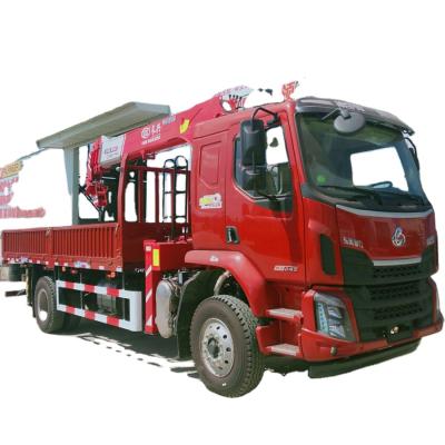 China TRUCK CRANE cars new with hydraulic 10 ton crane truck and truck cranes crane for sale for sale