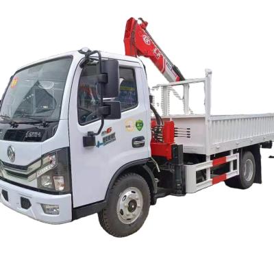 China TRUCK CRANE 4*2 knuckle boom crane truck mounted 2-5 ton crane from DONGFENG factory supplying for sale for sale