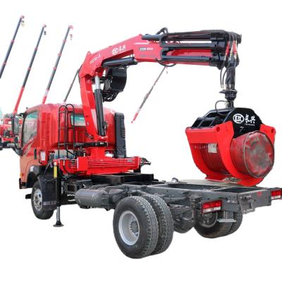 China TRUCK CRANE Mini 4X2 Max Lifting Height 13m Mobile Telestrolic Folding Boom Truck Crane 2' 5 Ton Hydraulic for sale