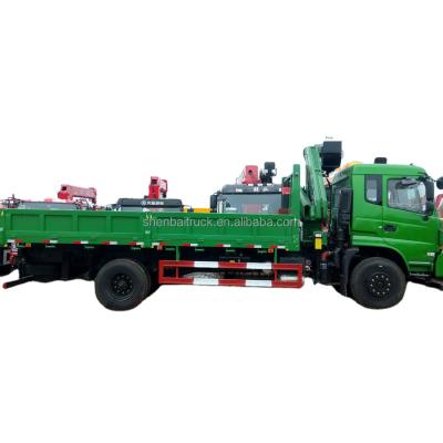 China TRUCK CRANE crane mini truck made in China factory 4 ton range lifting boom crane for mobile for sale