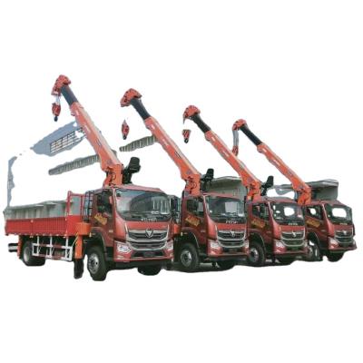 China TRUCK CRANE Truck Mobile Crane 4*2 Truck Cranes TRUCK 10ton Mounted Hydraulic Telescopic Crane BOOM For Sale for sale