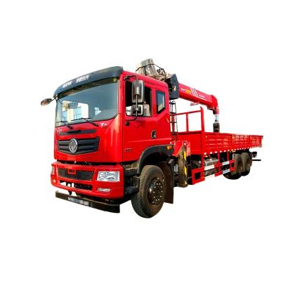 China TRUCK CRANE DONGFENG 6x4 F12tons Truck With Crane Lorry Mounted Crane Manufacturer ShenBai Truck Mounted Crane for sale