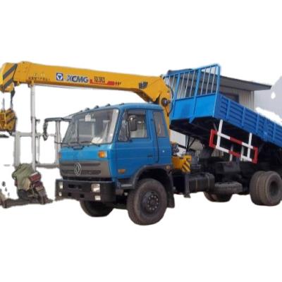 China TRUCK CRANE 4*2 dongfeng truck mounted crane 10 ton crane truck for engineering and construction truck crane for sale