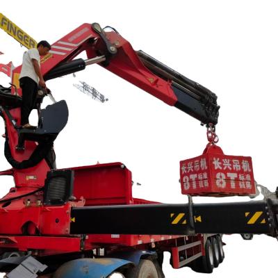 China TRUCK CRANE best-selling sanypalfinger height 18.2m 25 ton mobile crane max lifting knuckle boom crane for sale for sale