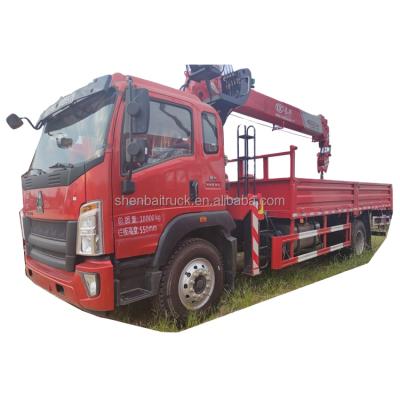 China TRUCK CRANE China Factory Directly Supply Customized Mobile Truck Crane Pickup Lifting Cargo Crane Crane Height for sale