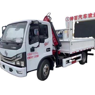 China TRUCK CRANE Mini truck with hydraulic telescopic crane boom trucks 3 ton crane truck cheap price for sale for sale