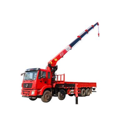 China CRANE TRUCK Shenbai Official 16 Ton Truck Mounted Hydraulic Straight Crane Telescopic Boom Crane Arm Factory Direct Sale for sale