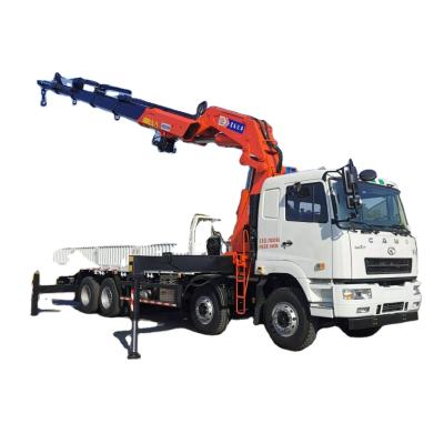 China TRUCK CRANE CAMC 8X4 16 Ton Knuckle Boom Crane Hydraulic 20 Ton Loader Truck Crane With Good Price for sale