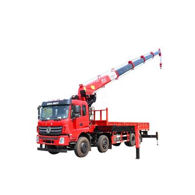 China TRUCK CRANE 16 Ton Hydraulic Telescopic Upright Boom Cranes Truck-mounted 8x4 Cargo Truck Carrying and Hoisting for sale