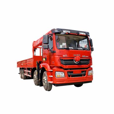 China TRUCK CRANE Telescopic Straight Boom Cranes Construction 25 Ton Hydraulic Truck-mounted 8x4 Hoisting Truck Cargo Truck for sale