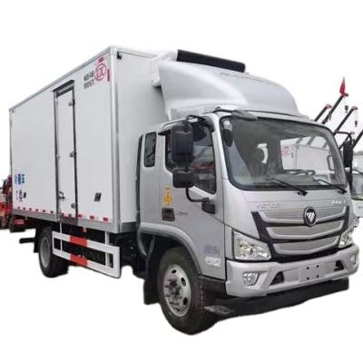 China Reefer Van Refrigerator Truck Small Transport Freezer Food FOTON 1ton 2ton 3ton 18CBM Fresh Food Freezer Vehicle Ice Cream Meat Transport In Ghana for sale