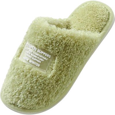 China Fashion trend factory wholesale furry ladies soft indoor plush slips soft sole bedroom fur warm sandal for women for sale