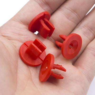 China K28 Size Plastic Quality Wire Nail Seat Plastic Quick Clip Clips Self Tapping Screw Seat for sale