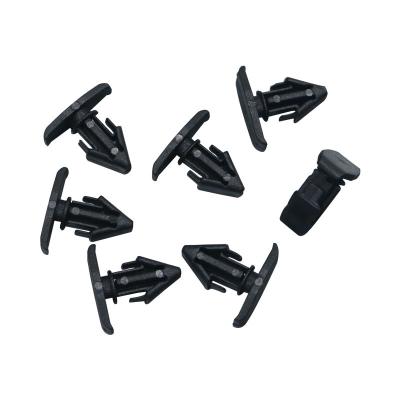 China PLASTIC/NYLON/ROBBER F128 rivet trim clip fastener auto plastic clips fastener for car floor mat OEM clips for sale