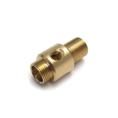 China Precision Brass Material Non-standard Car CNC Lathe Parts Custom Copper Processing for sale