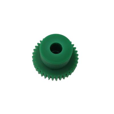 China Custom High Quality CNC Car Factory Manufacturers Precision CNC Lathe Green Gear Alloy Processing Parts for sale