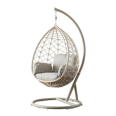 China Modern Outdoor Rattan Bird's Nest Bird's Nest Lazy Indoor Balcony Chair Household Swing Rattan Indoor Lazy Cradle Basket Chair for sale