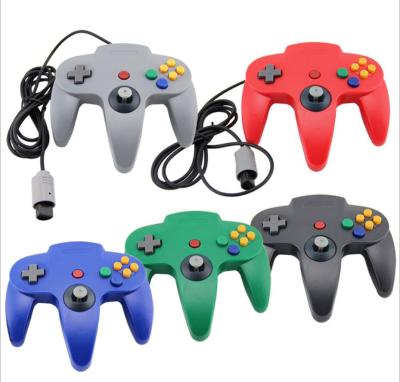 China Gaming Games Wired Game Controller Old N64 Nintendo 64 Joystick Gamepad For System Console Controller for sale