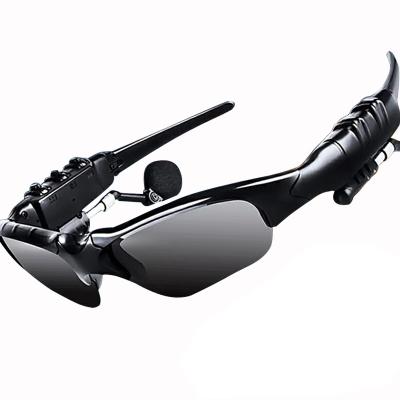 China Sports Earphone Glass Sunglass Wireless Radio Polarized TWS Glass Earphone Microphone Portable Sports Sunglasses for sale